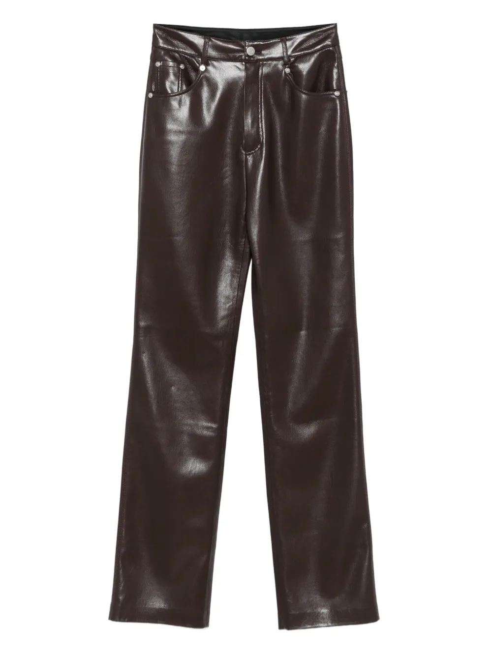 Nanushka Canvas broek Bruin