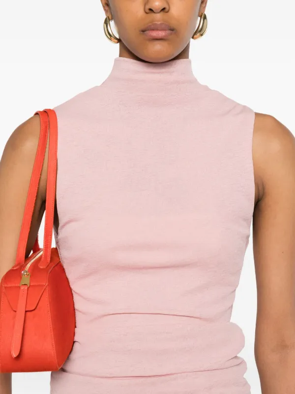 Nanushka Turtleneck Top Pink FARFETCH PH