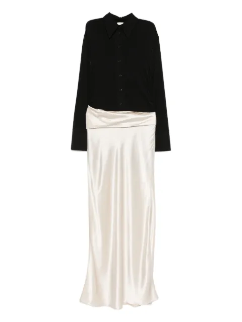 Nanushka satin-slip maxi dress
