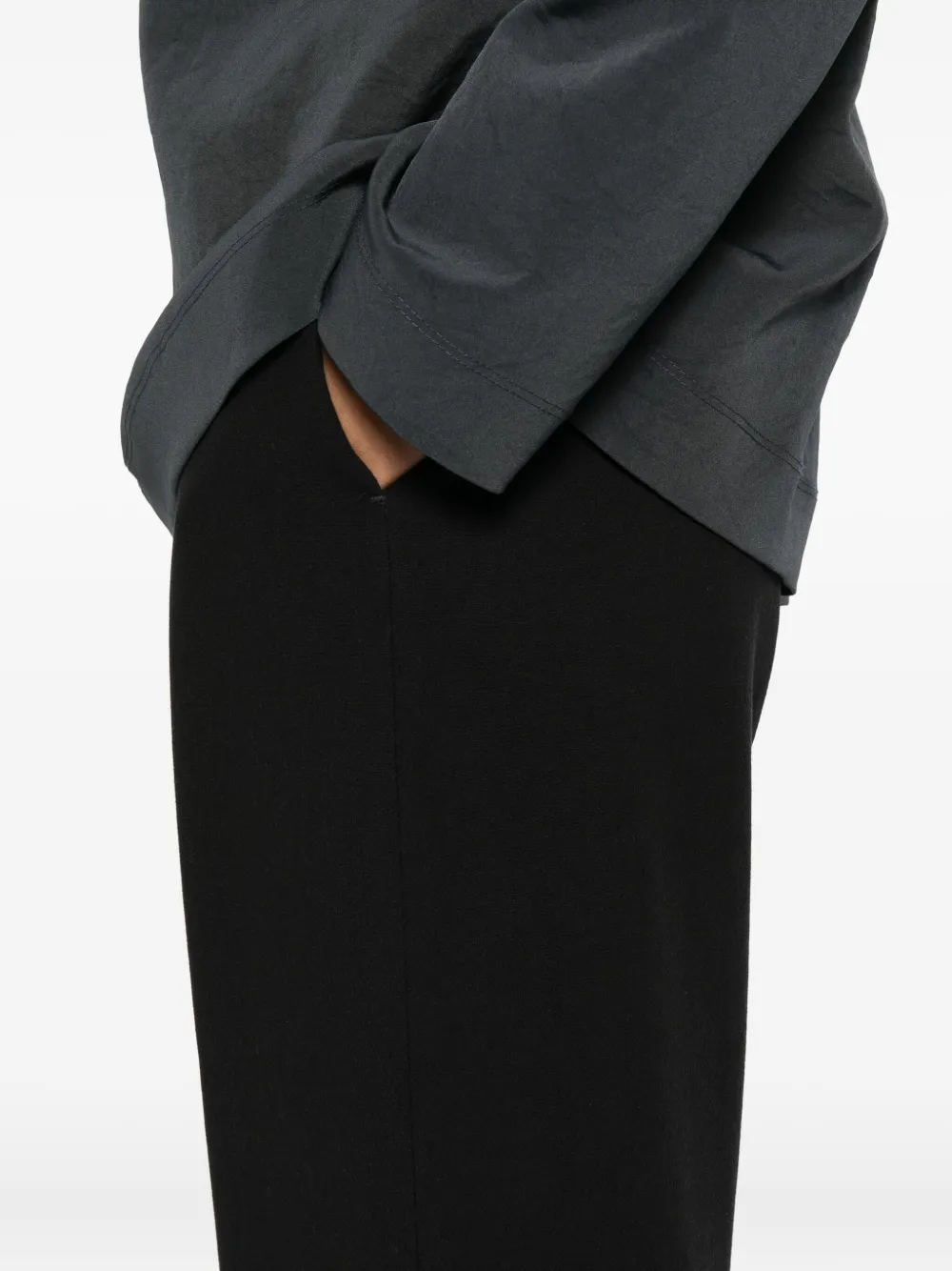 Nanushka Arven broek met elastische taille Zwart