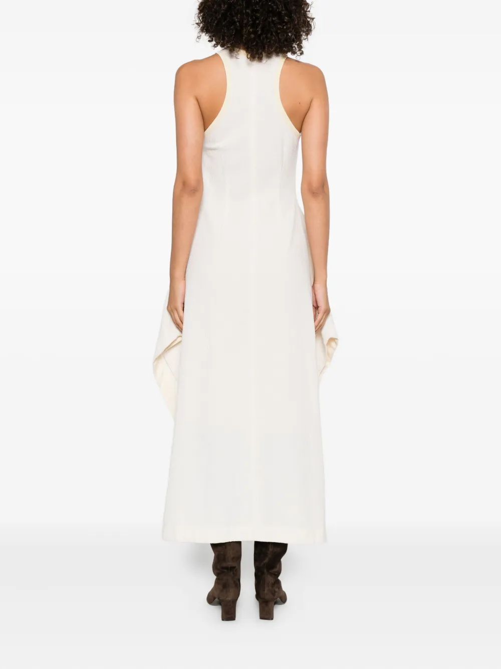 Nanushka Mini-jurk met gedrapeerde afwerking Beige