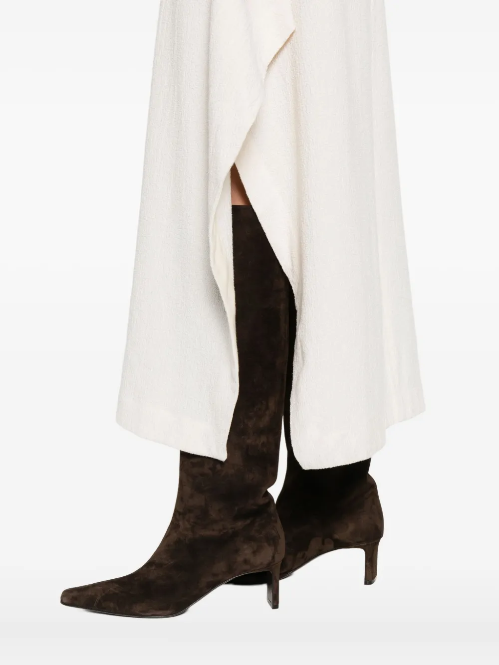 Nanushka Mini-jurk met gedrapeerde afwerking Beige
