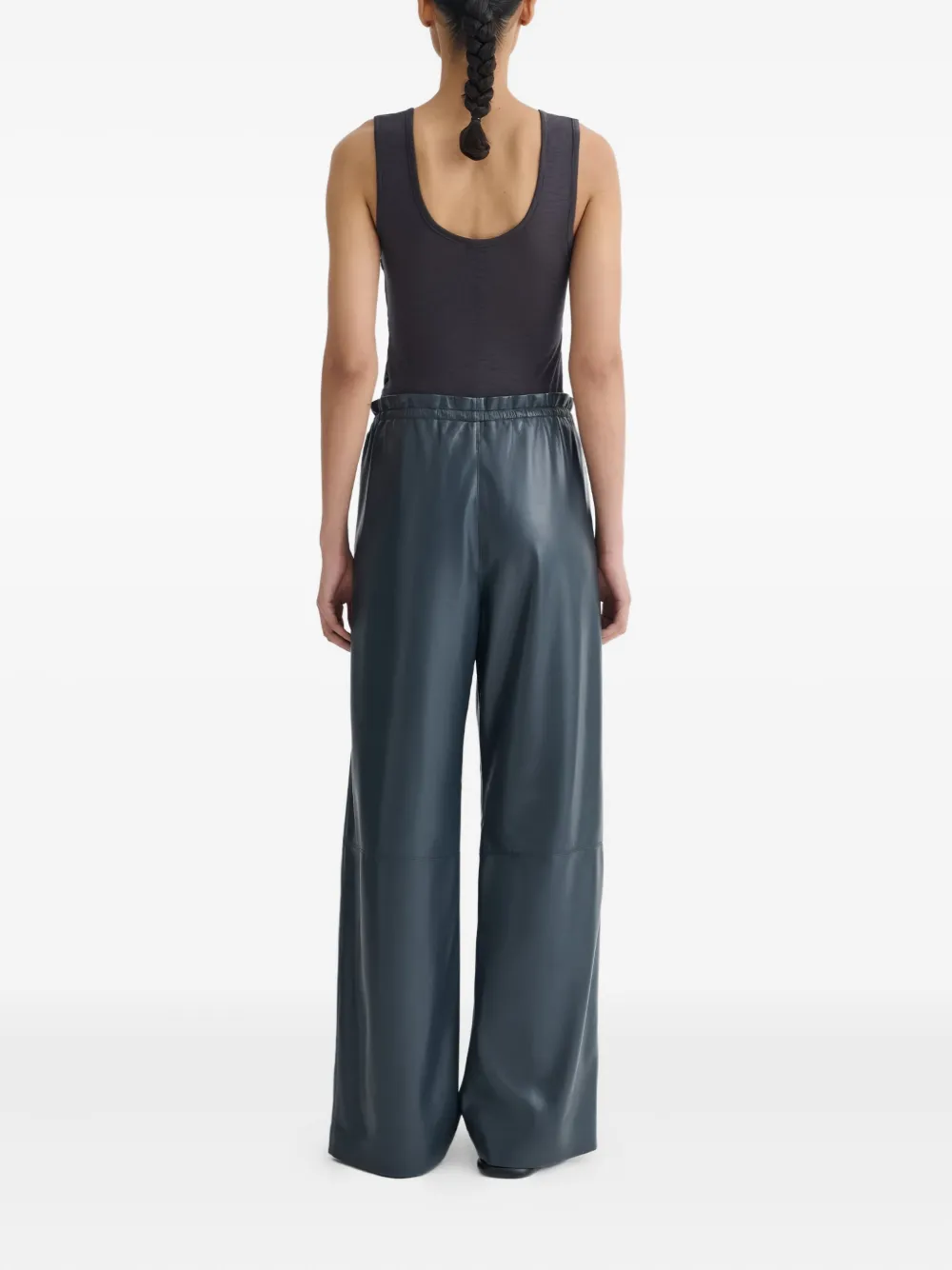 Nanushka Anesa tanktop met knoopplakkaat Blauw