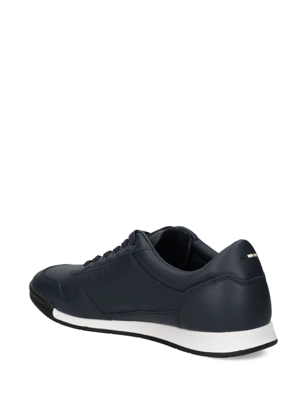 BOSS leather sneakers Blue