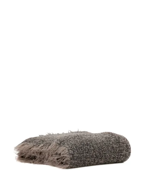 Society Limonta textured fringed throw