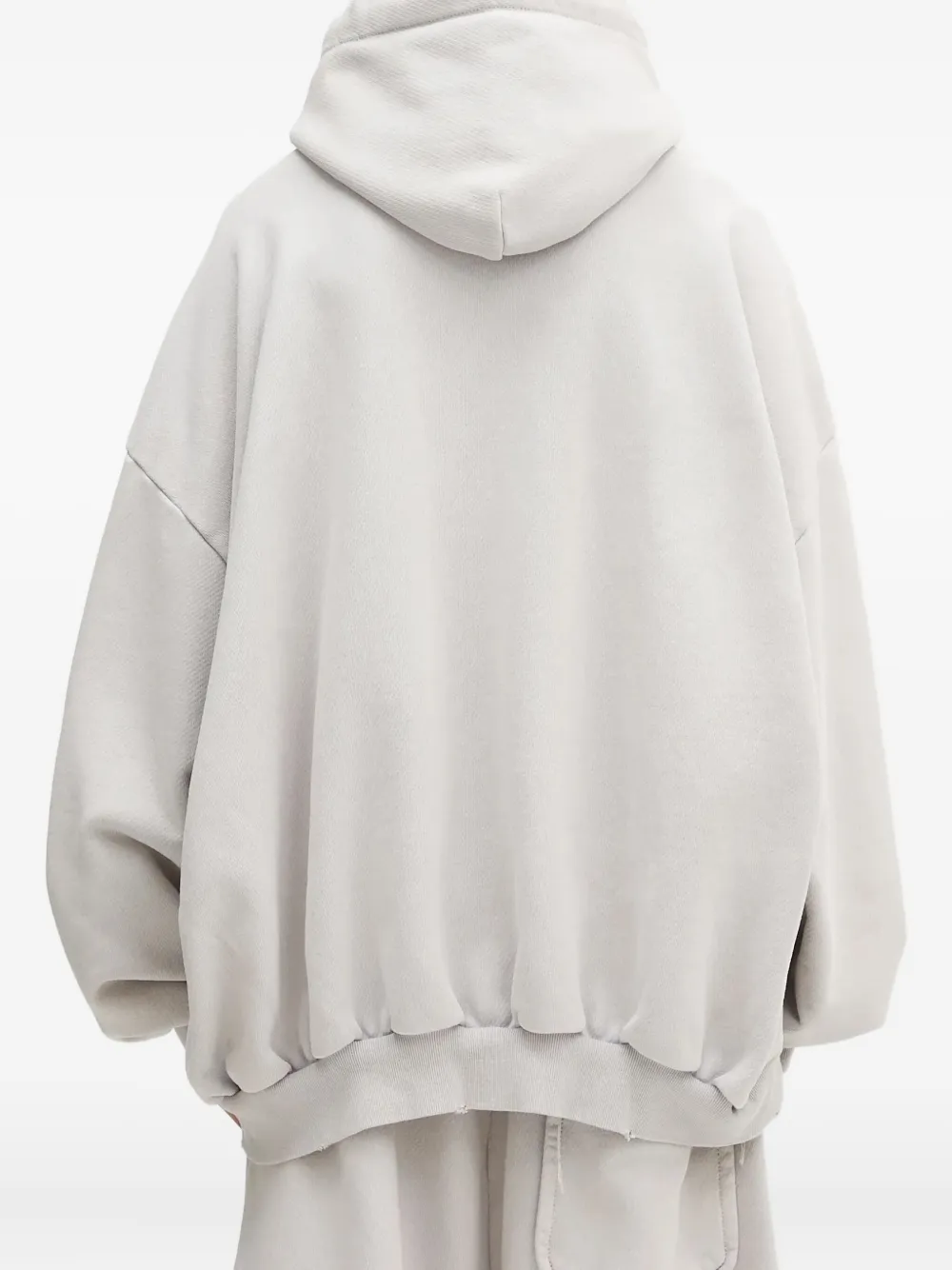 Maison MIHARA YASUHIRO Hoodie met franje zak Grijs