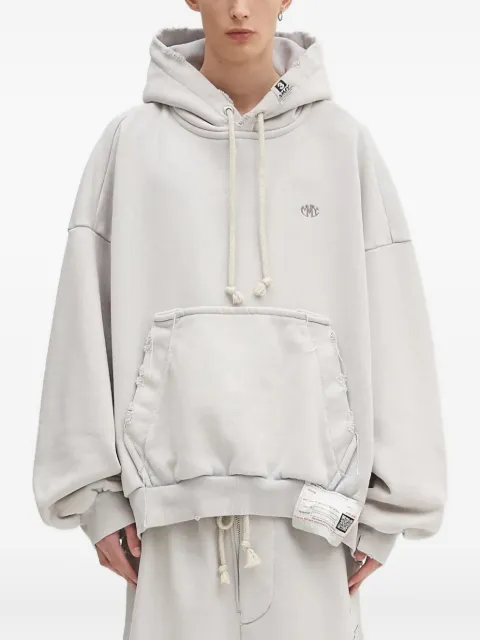 Maison MIHARA YASUHIRO pocket frayed hoodie