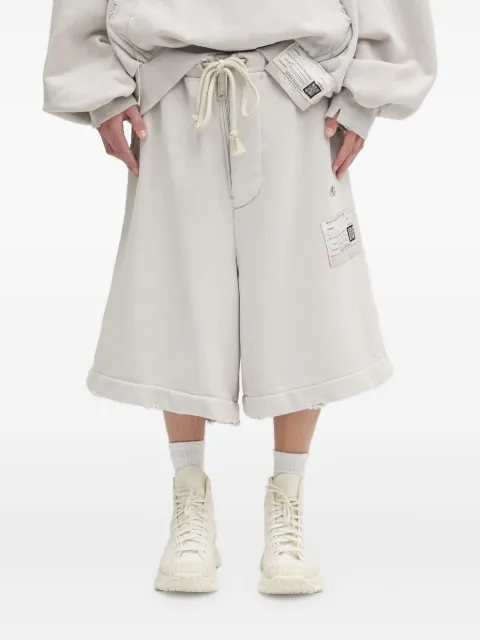 Maison MIHARA YASUHIRO cotton drawstring shorts