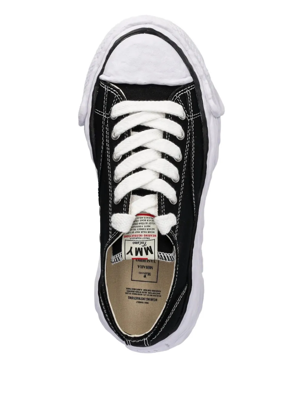 Maison MIHARA YASUHIRO Peterson23 lace-up sneakers Black
