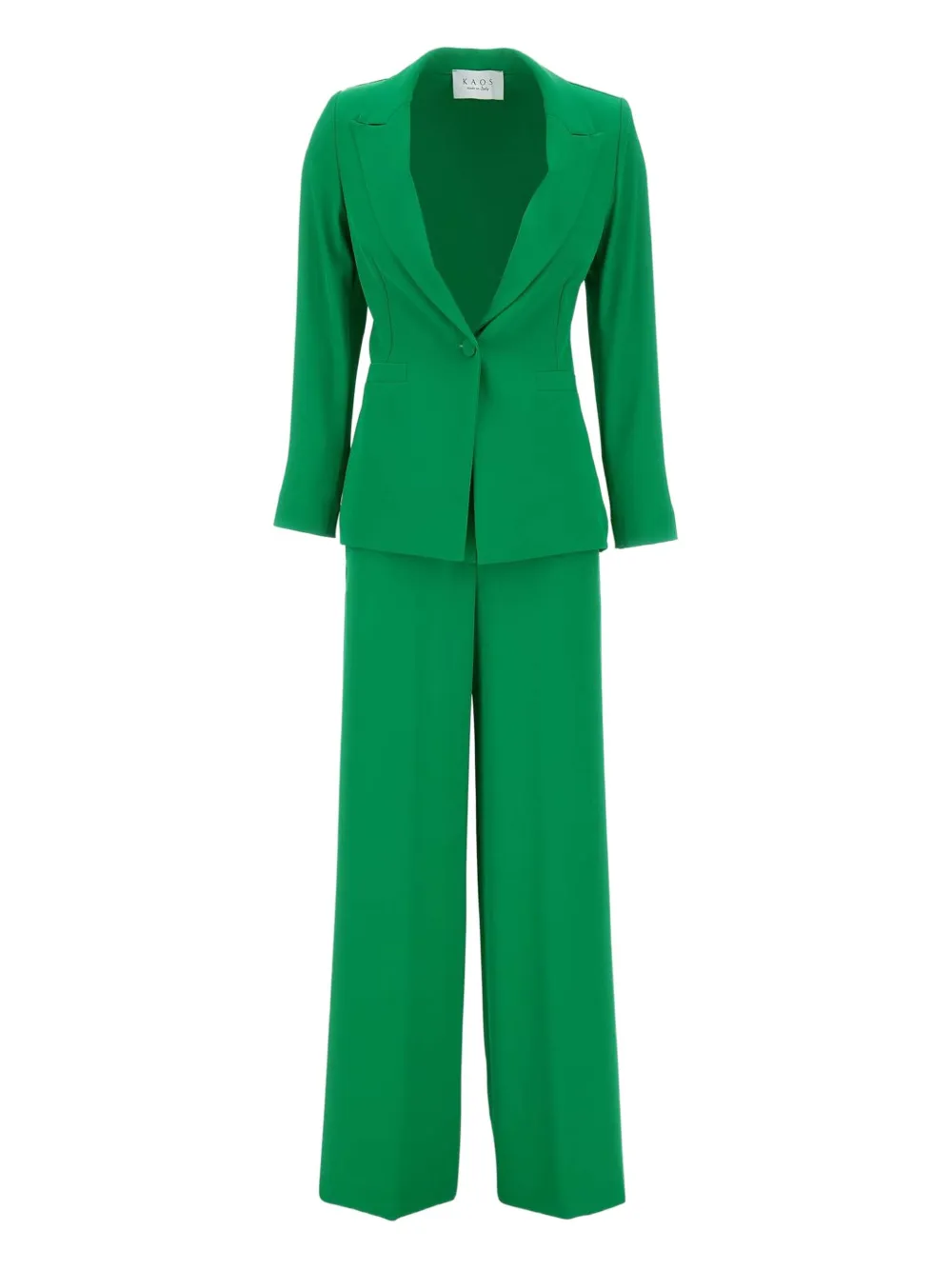 kaos single-breasted suit | Green | Image 1