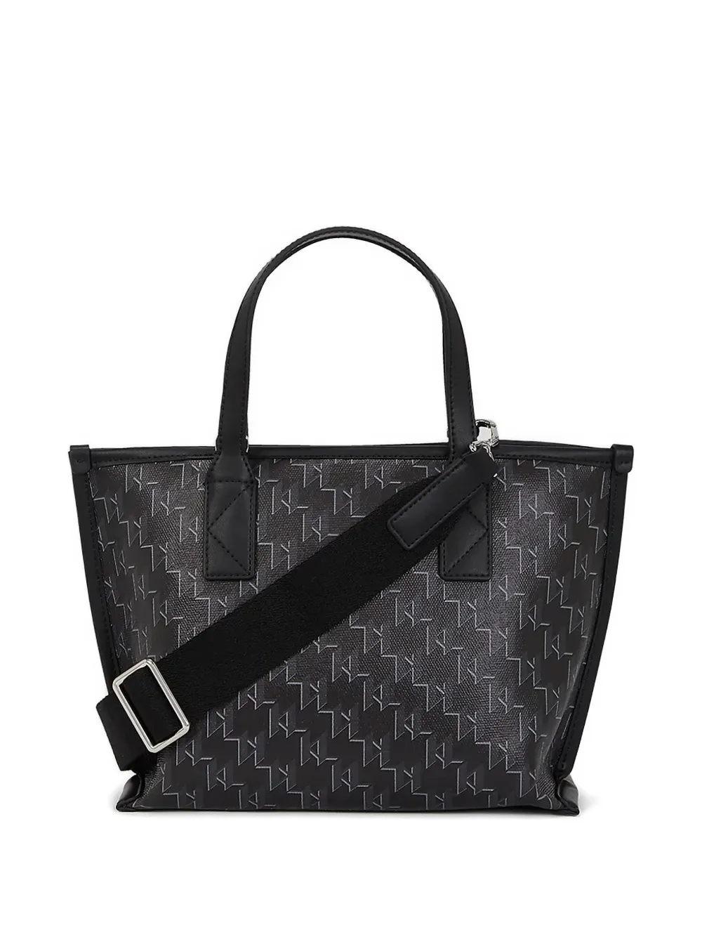 Karl Lagerfeld small K Voyage tote bag Zwart