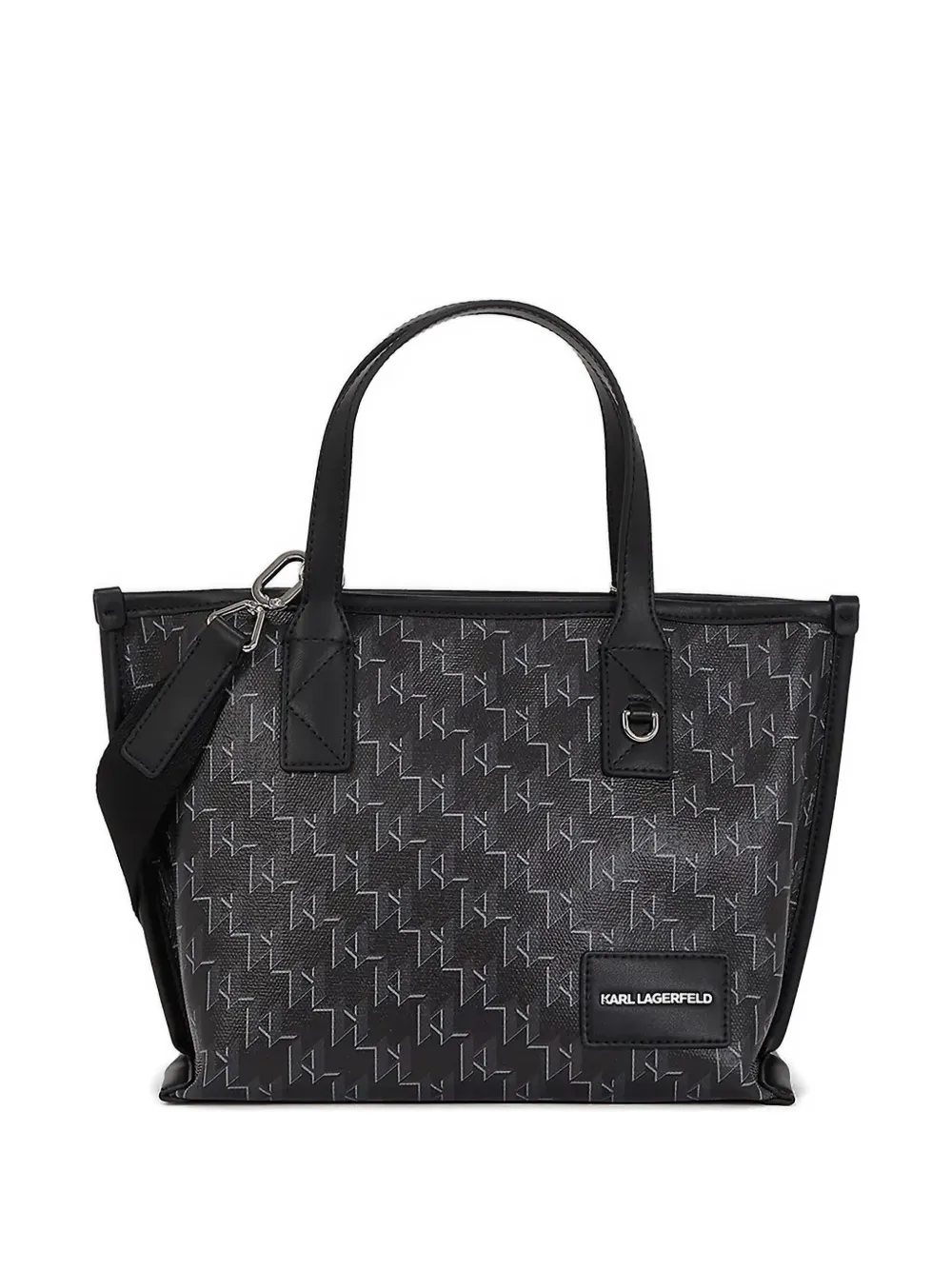 Karl Lagerfeld small K Voyage tote bag Zwart