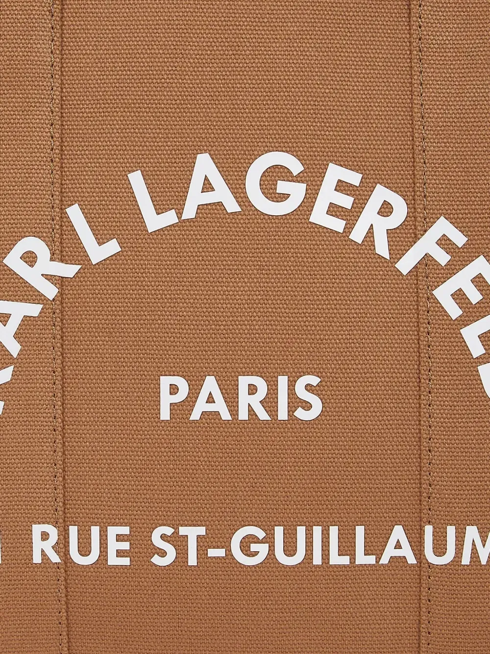 Karl Lagerfeld Medium Rue St-Guillaume shopper Bruin