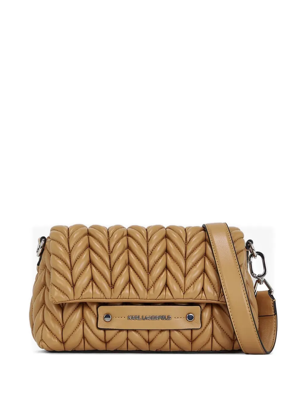 Karl Lagerfeld Gewatteerde crossbodytas Bruin