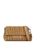 Karl Lagerfeld quilted cross body bag - Brown