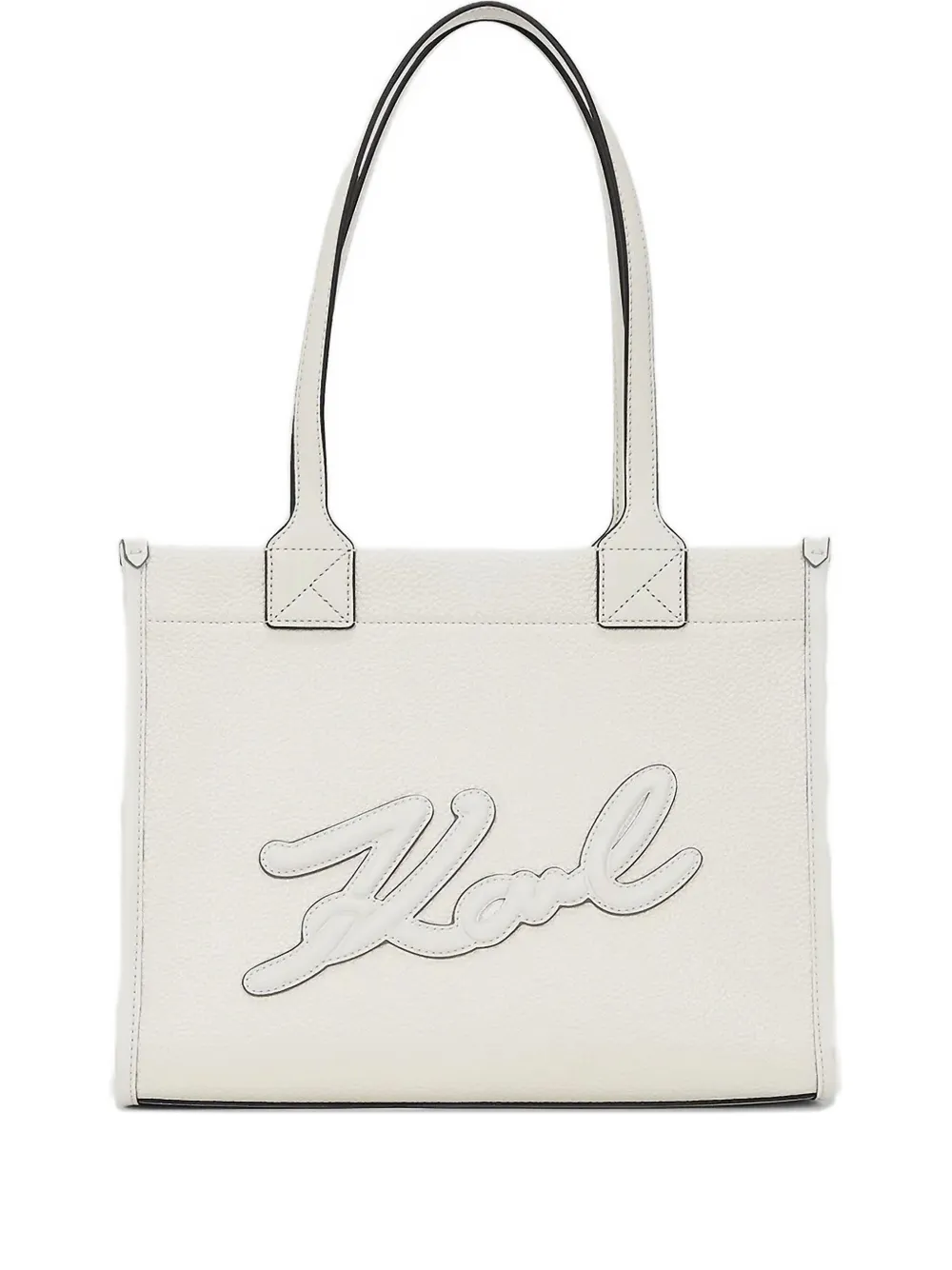 Karl Lagerfeld K Skuare tote bag Wit