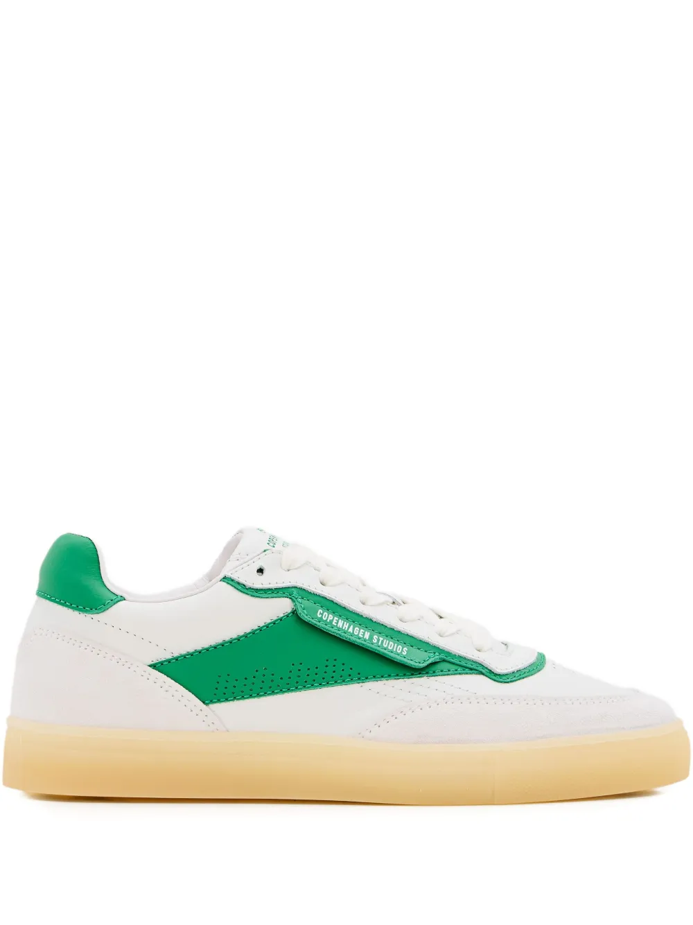 Copenhagen leather low-top sneakers White