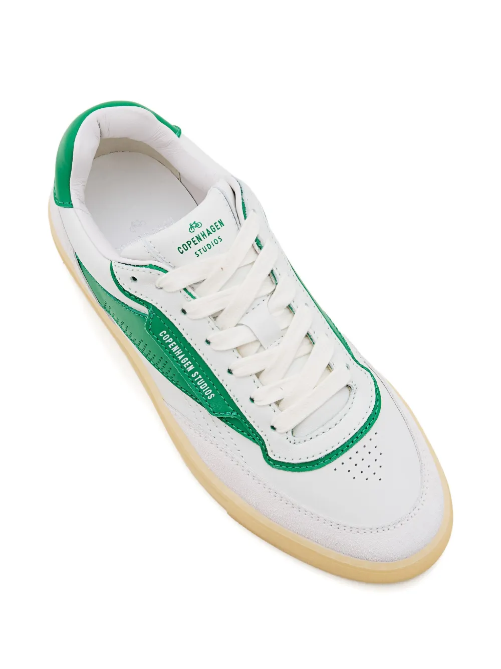 Copenhagen leather low-top sneakers White