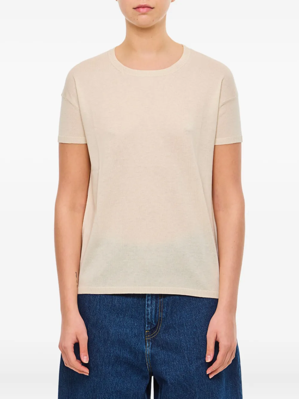 crew-neck T-shirt