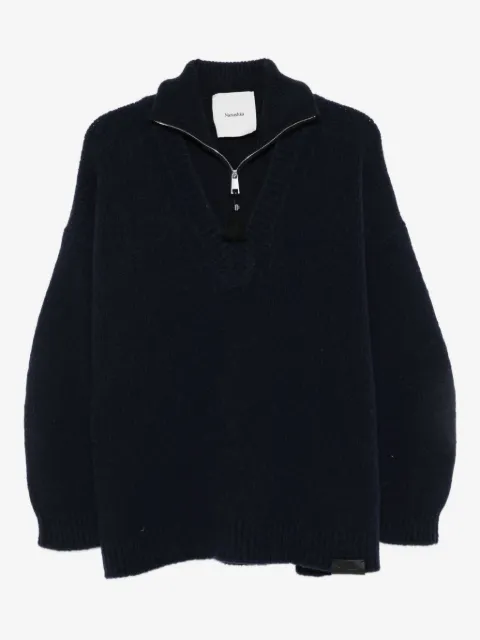 Nanushka Maglione Kylen con zip