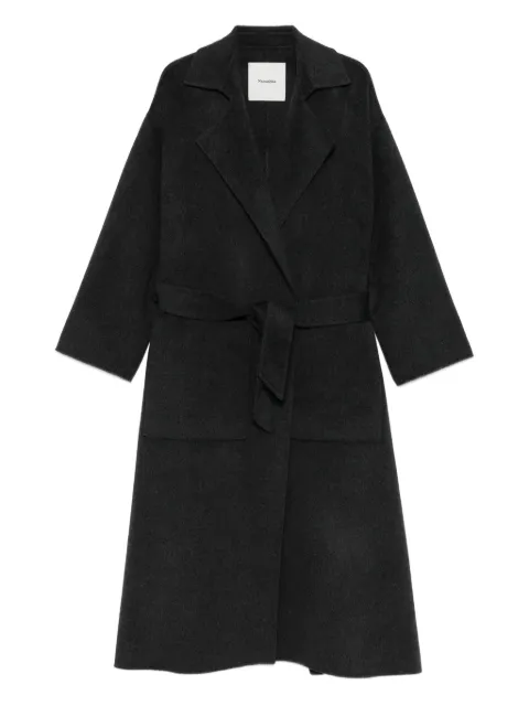 Nanushka belted wool coat