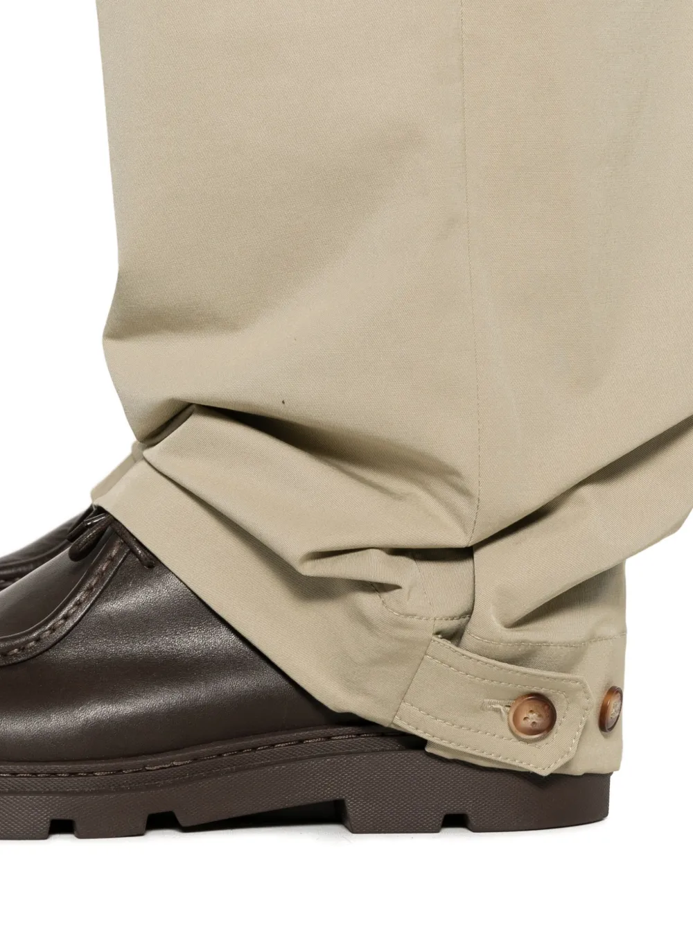 Nanushka Straight-leg Cargo Trousers In Neutral