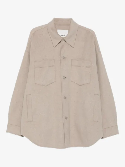 Nanushka Martin patch-pocket overshirt