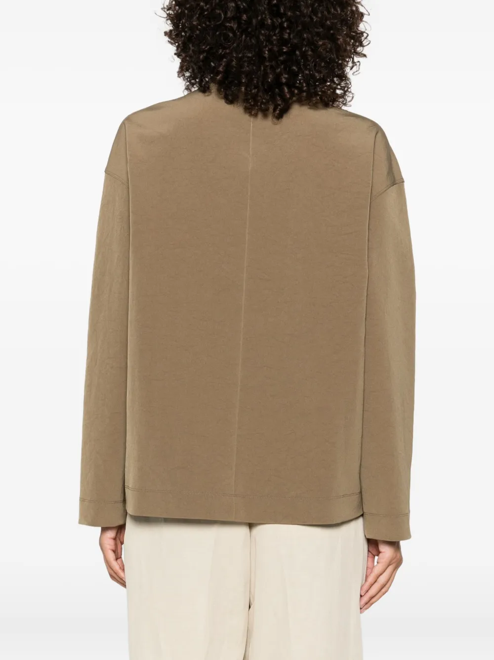 Nanushka turtleneck long-sleeve top Bruin