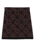 Nanushka geometric-pattern mini skirt - Brown