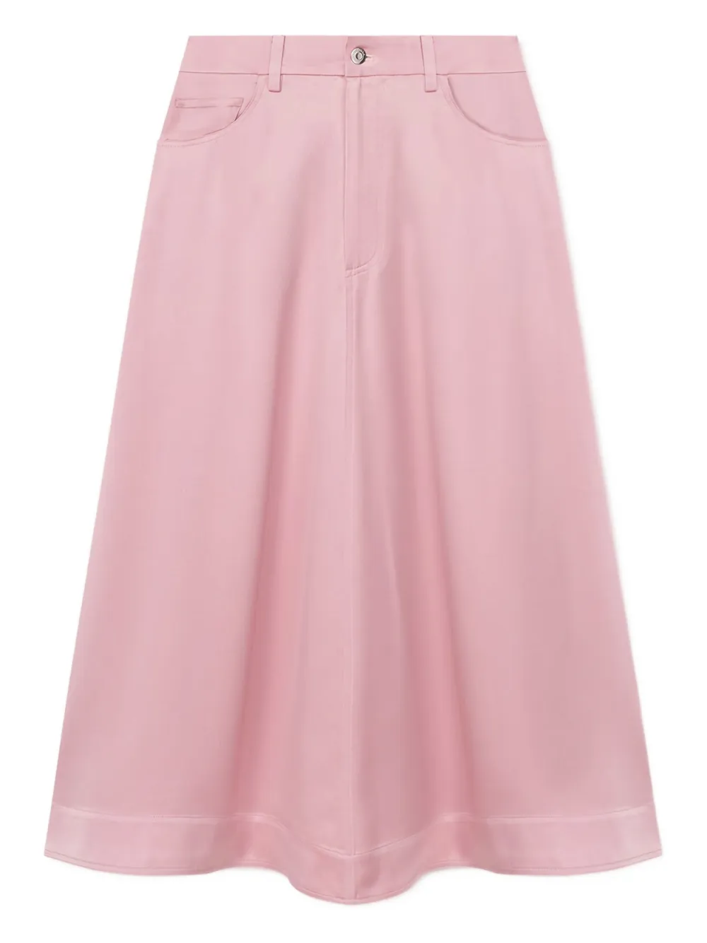 Nanushka Cintia Midi Skirt In Pink