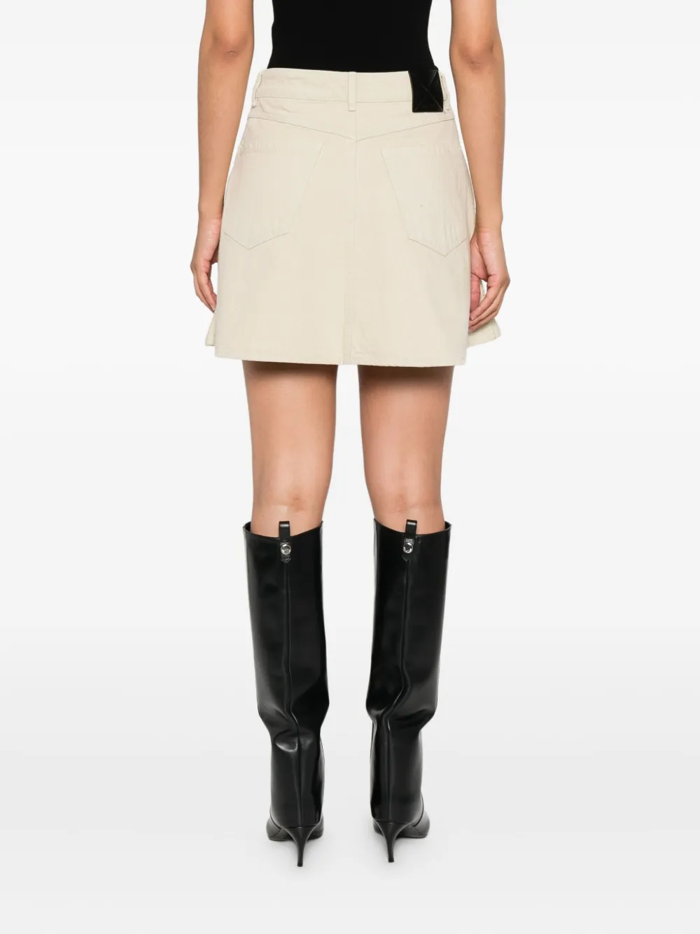 Nanushka Neah mini-rok Beige
