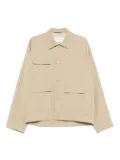 Nanushka utility-pocket jacket - Neutrals