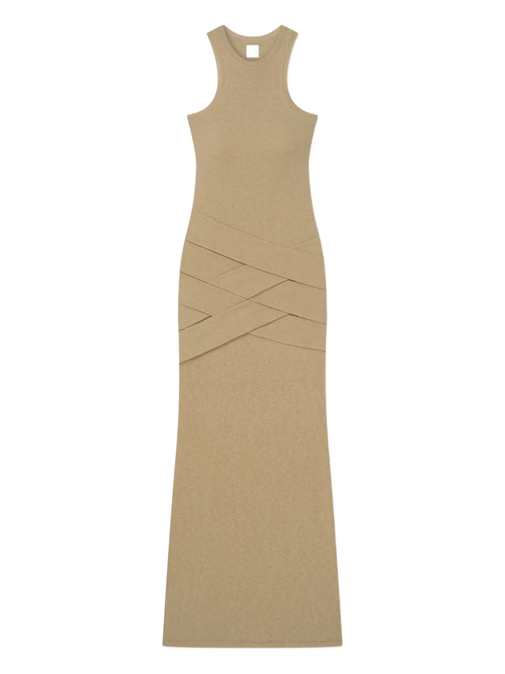 Nanushka Arisa layered maxi dress | Neutrals | Image 1