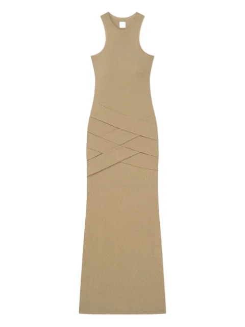 Nanushka Arisa layered maxi dress