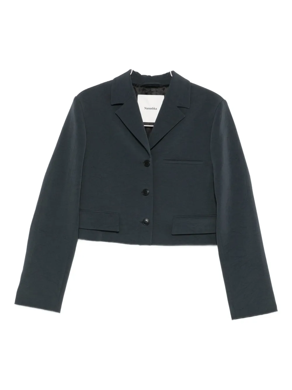 Nanushka three-button blazer Blauw