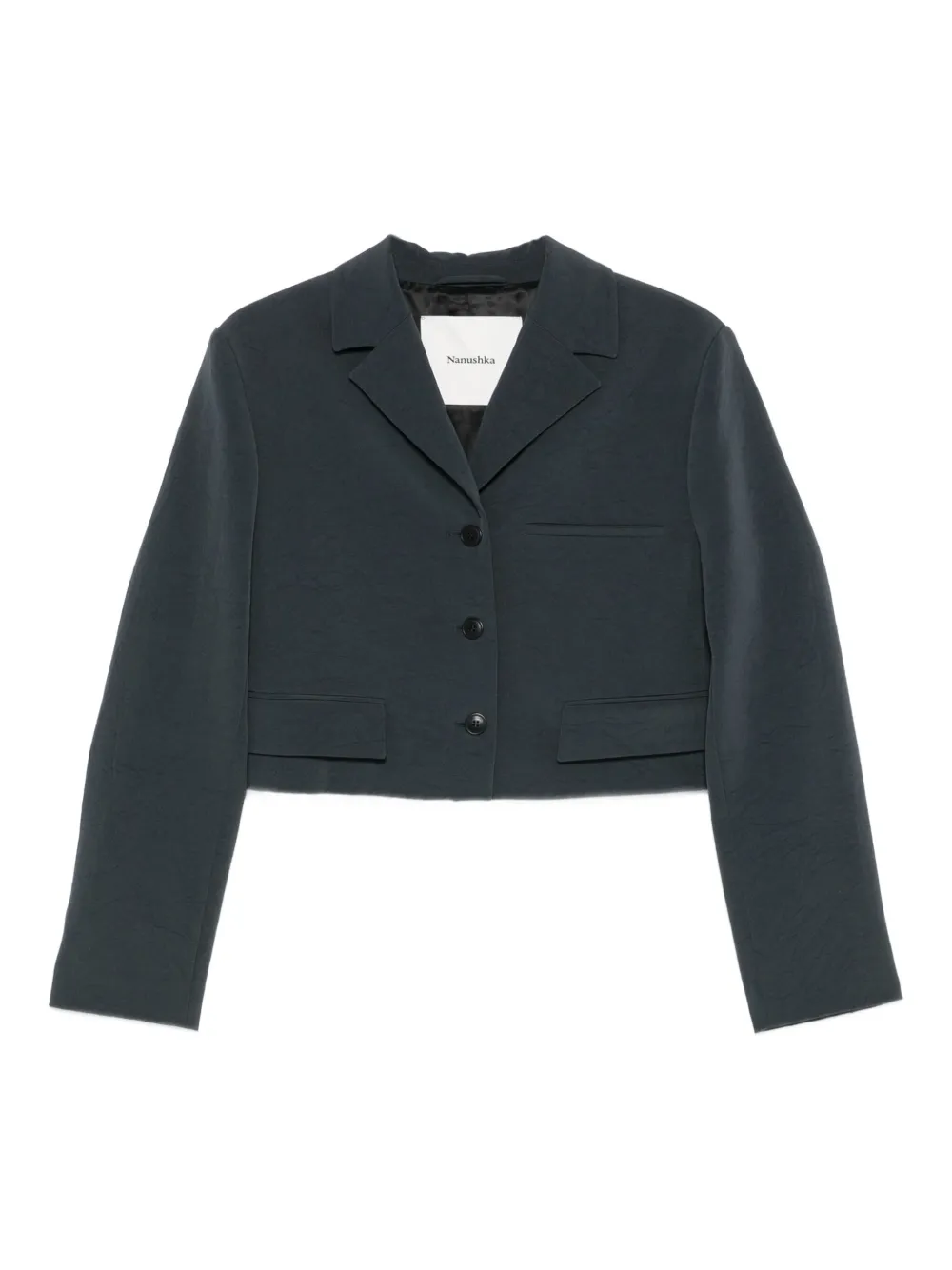 Nanushka three-button blazer Blauw