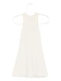 Nanushka button-front ribbed mini dress - Neutrals