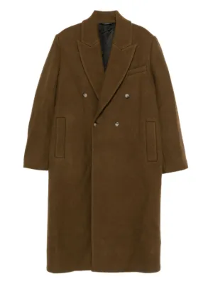 AMI Paris ベルテッド シングルコート | グレー | FARFETCH JP