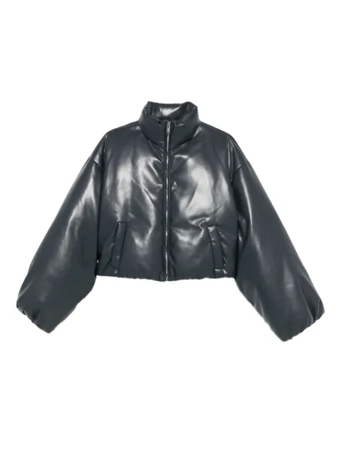 Nanushka puffer zip-front jacket