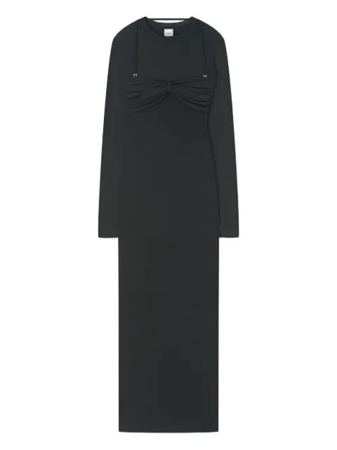 Nanushka Artemiz bra-detail maxi dress