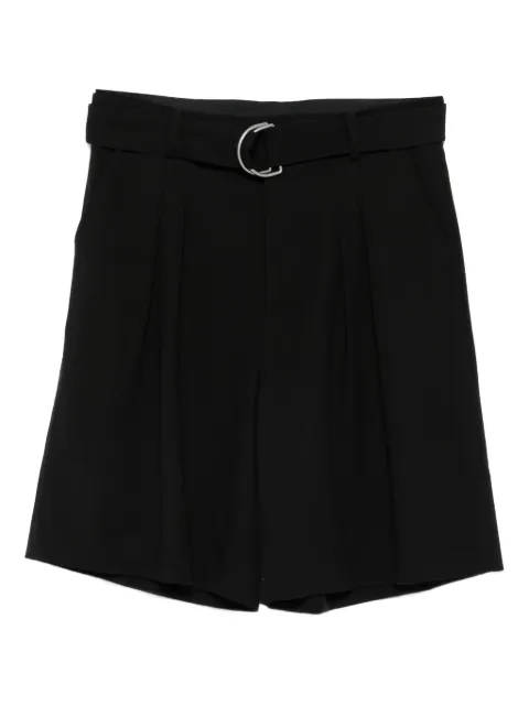 Nanushka Derulo pleat-detail belted shorts