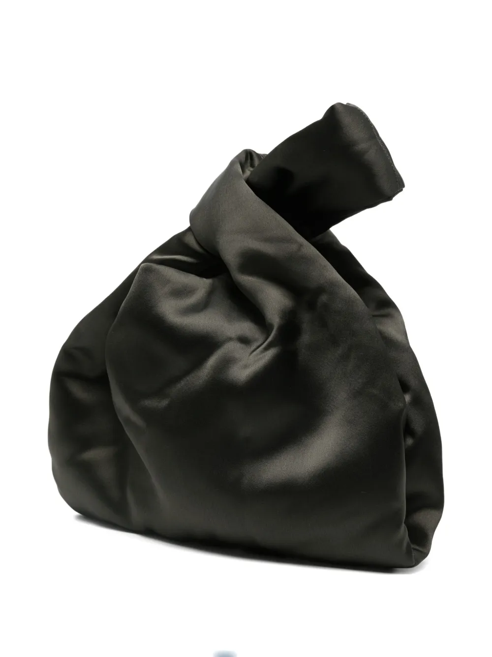 Nanushka Jen satin tote bag Groen