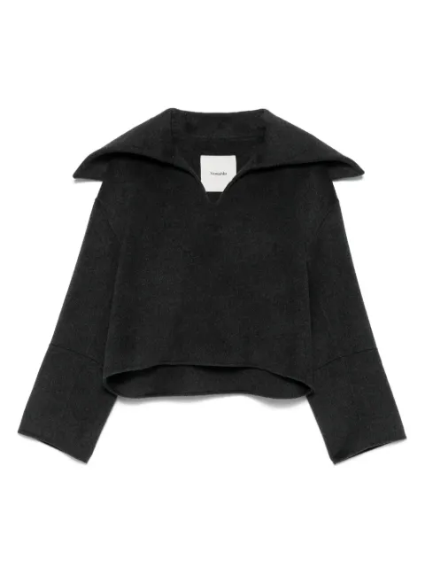 Nanushka Suéter com gola oversized
