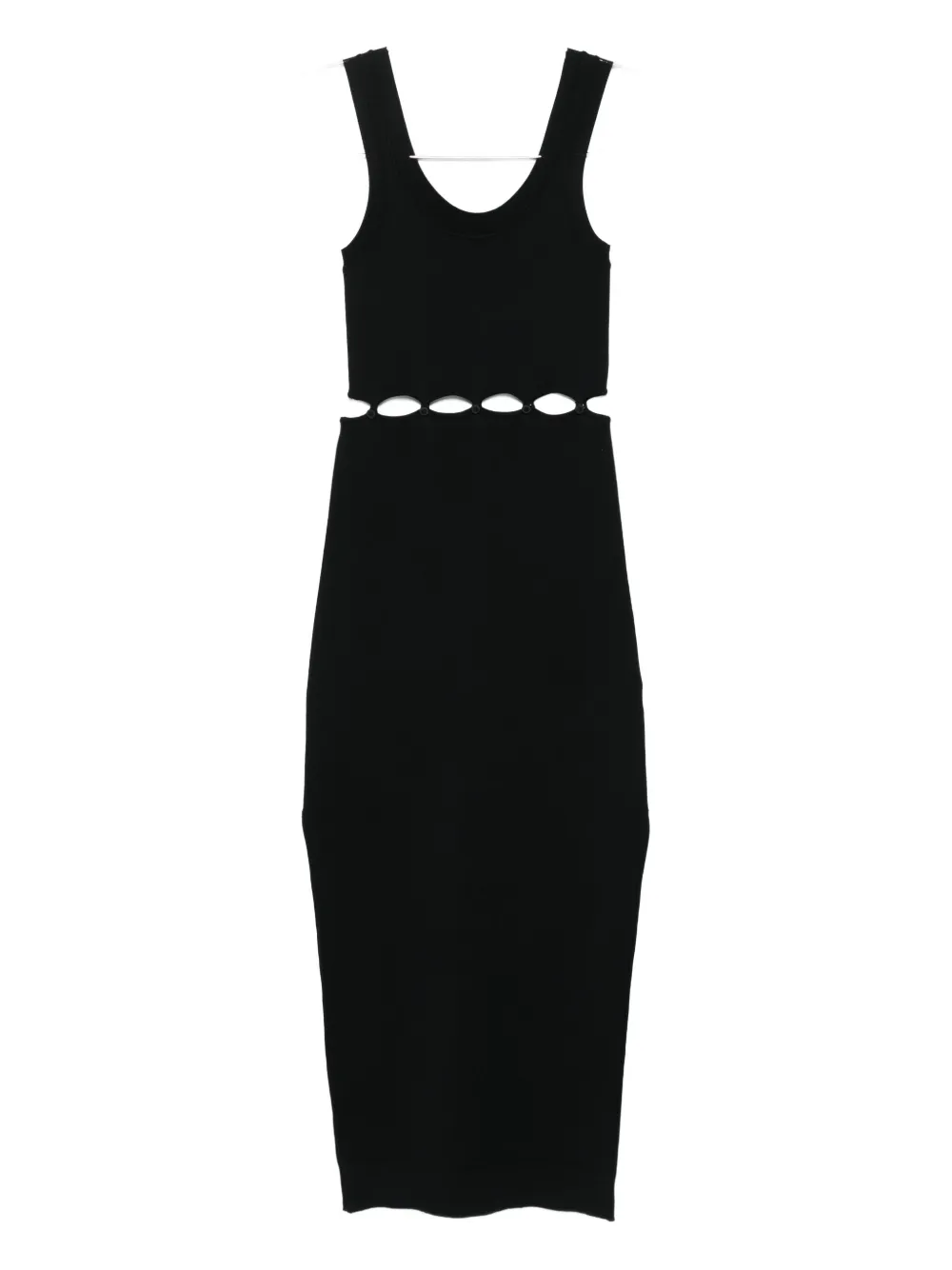 Nanushka cut-out maxi dress - ブラック Nanushka cut-out maxi dress - ブラック