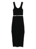 Nanushka cut-out maxi dress - Black