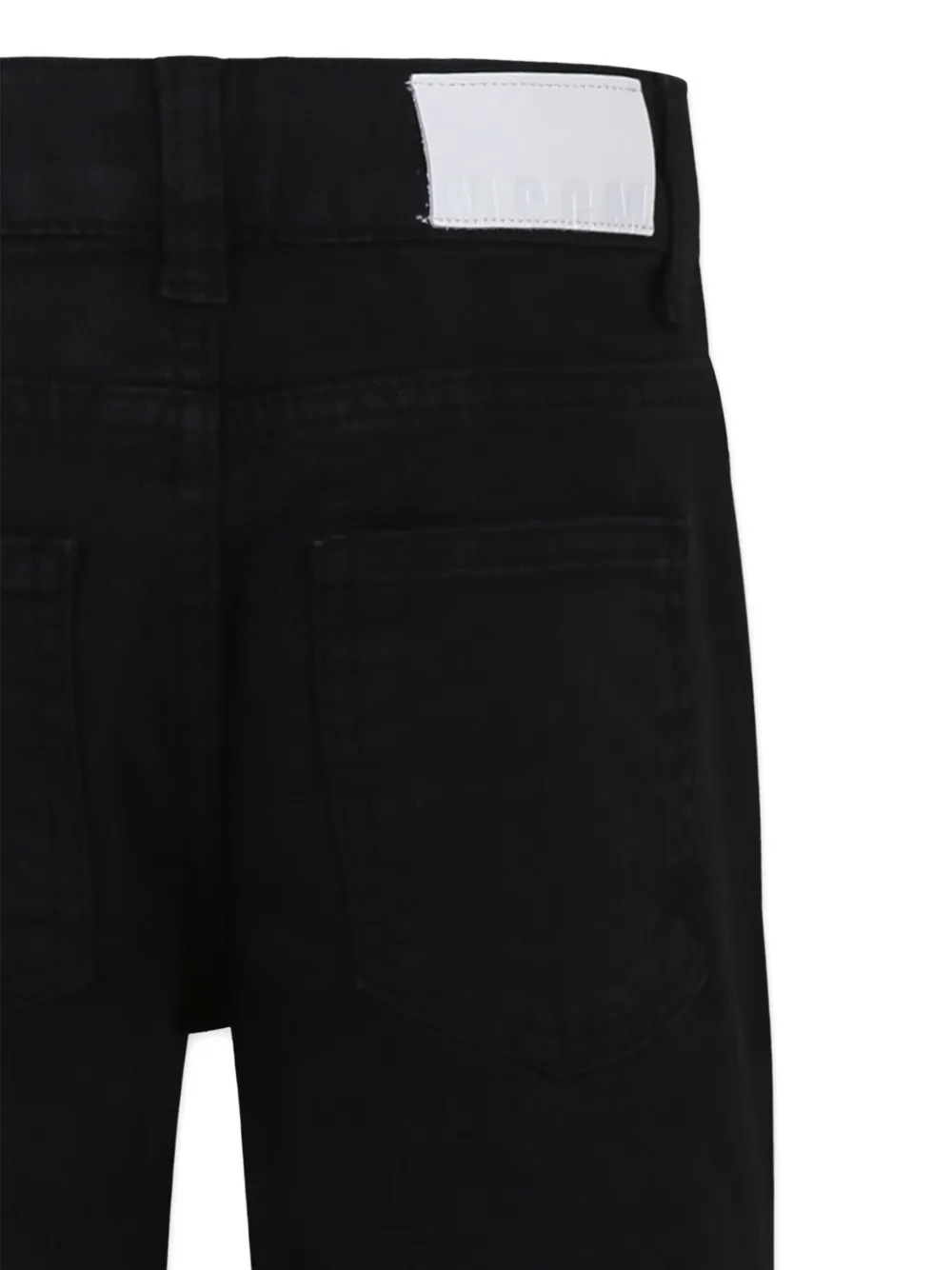 MSGM Kids five-pocket jeans Zwart
