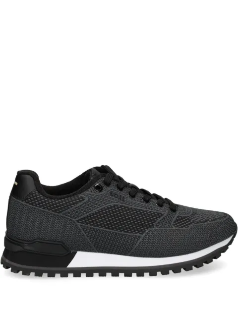 BOSS baskets à empiècements en résille