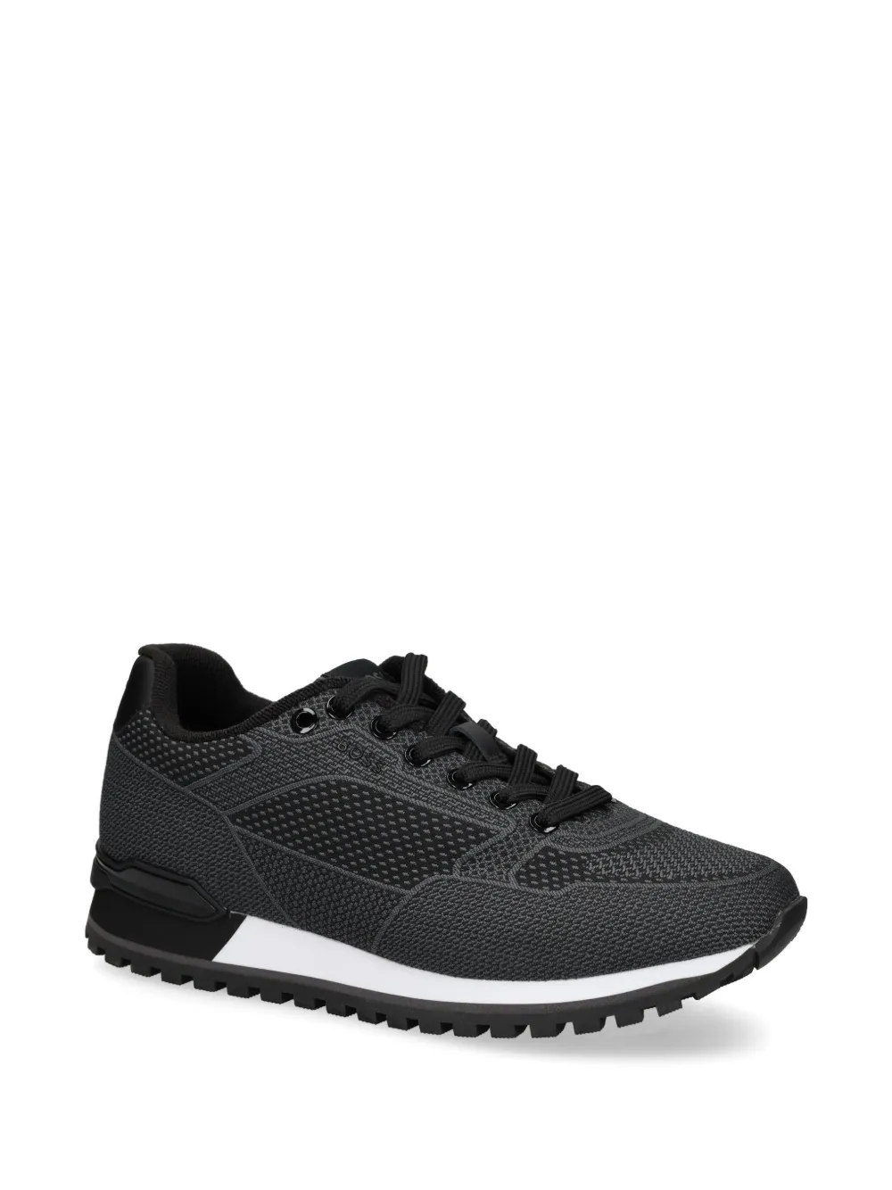 BOSS mesh-panelled sneakers Black