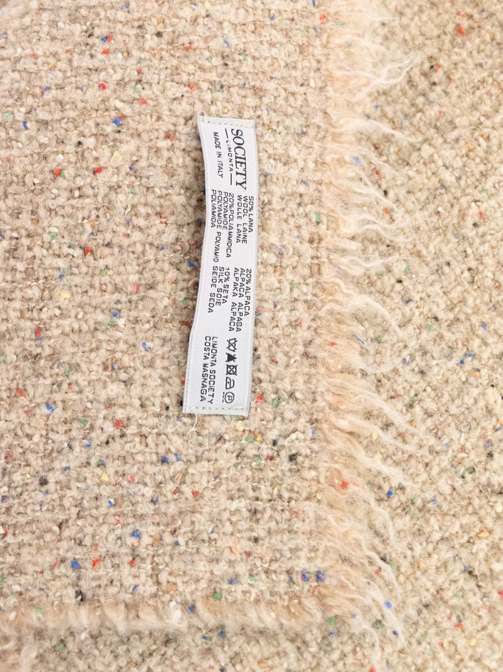 Society Limonta Nicke Throw textured blanket (150cm x 200cm) | Blankets & Throws | Image 2