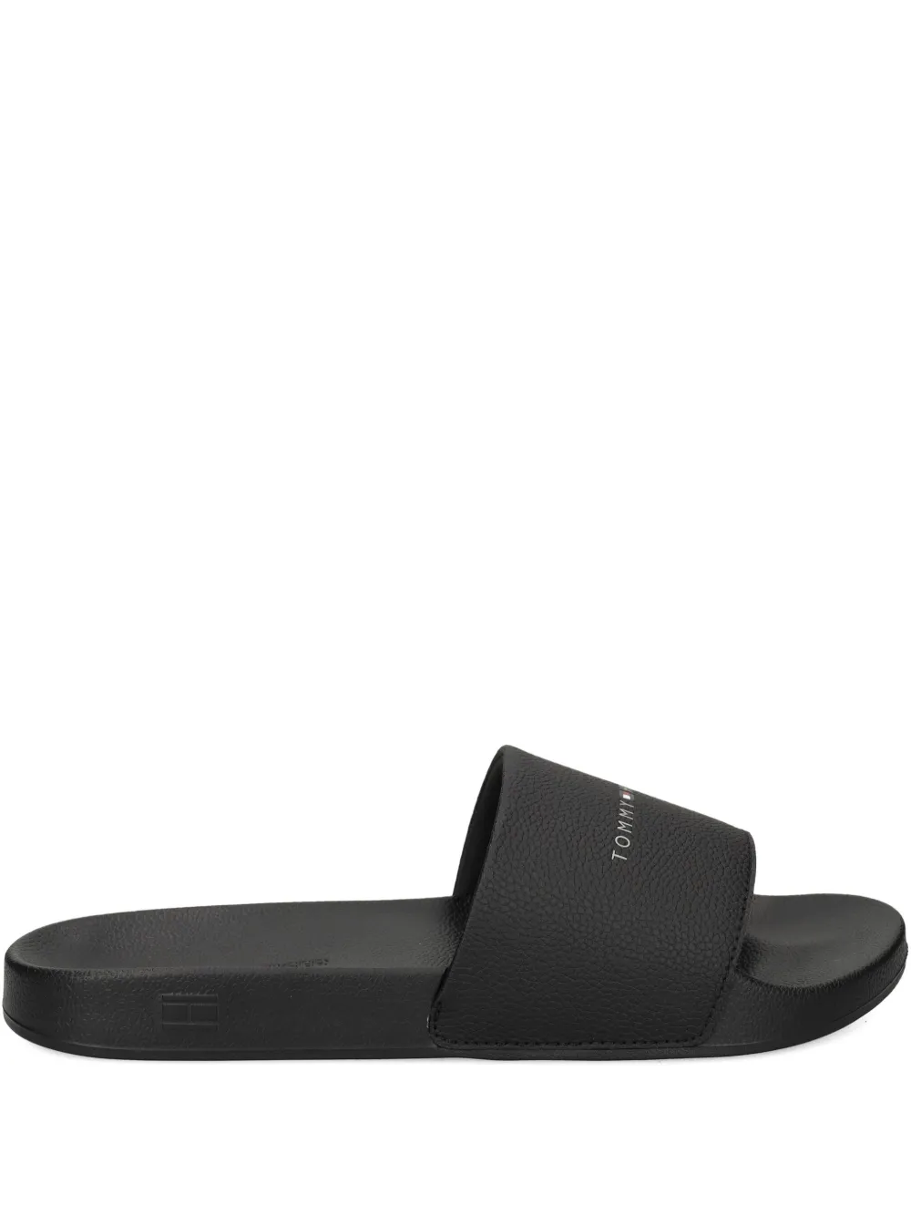 Tommy Hilfiger logo-detail slides Black